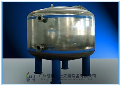 不銹鋼沙缸立式四柱型